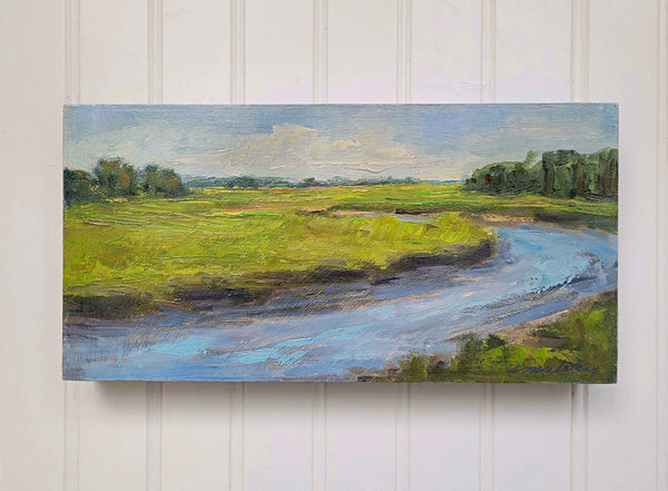 Along The Riverbend (Diptych-Right Panel)
