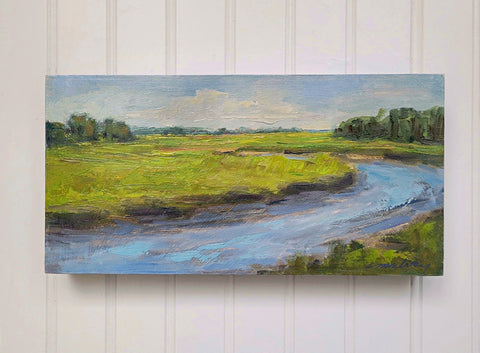 Along The Riverbend (Diptych-Right Panel)