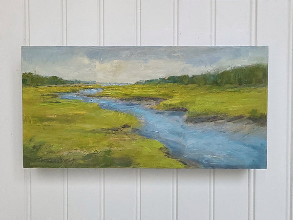 Along The Riverbend (Diptych-Left Panel)