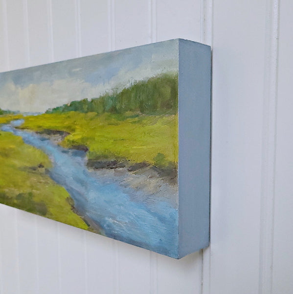 Along The Riverbend (Diptych-Left Panel)