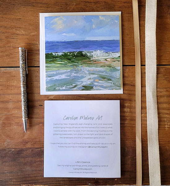 Life's Essence ~ "Set Sail Collection" ~ 5x5" Notecard