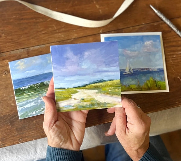 The Way Forward ~ "Set Sail Collection" ~ 5x5" Notecard